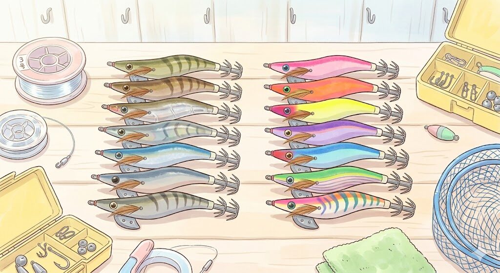 春エギングのおすすめエギ各種